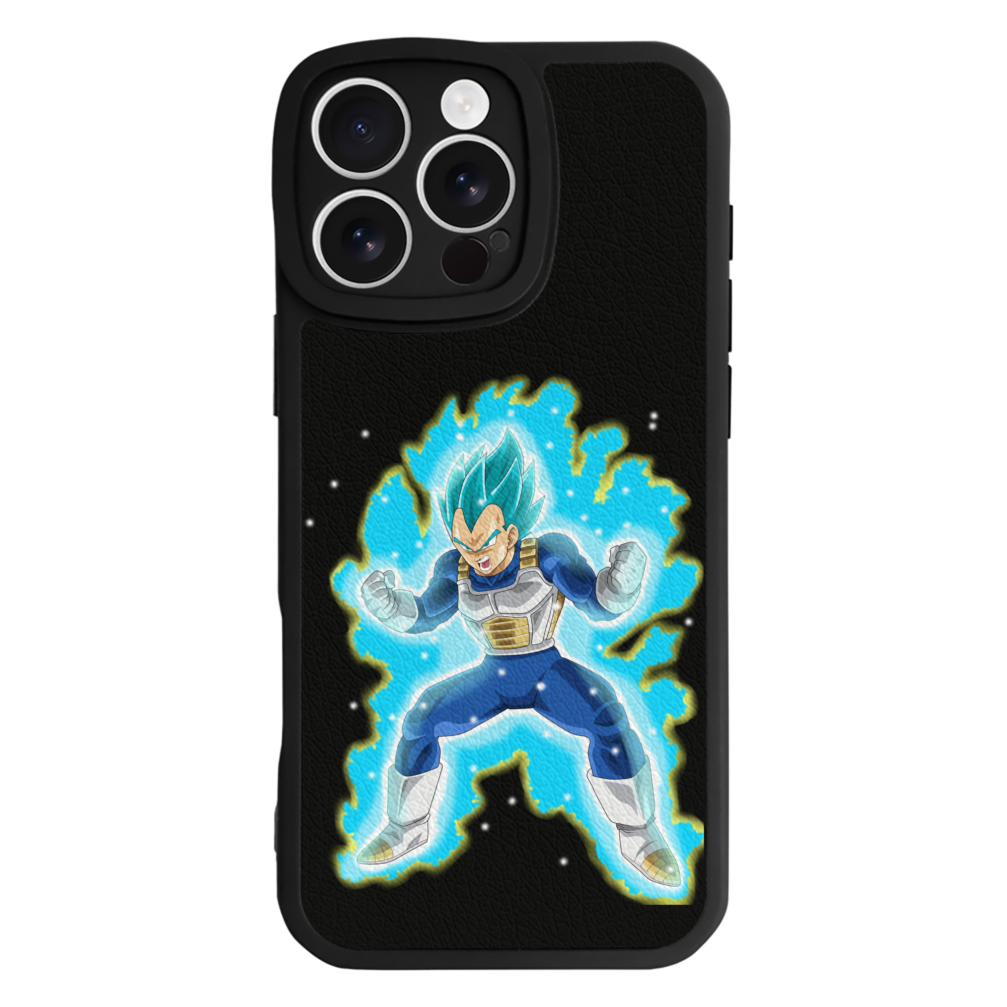 （画像用） ドラゴンボール ベジータ四世（Bejīta Yonsei）DRAGON BALL Vegeta IV 【iPhone 16シリーズ対応】シリコンスマホケース（レザー調） 材質：シリコン